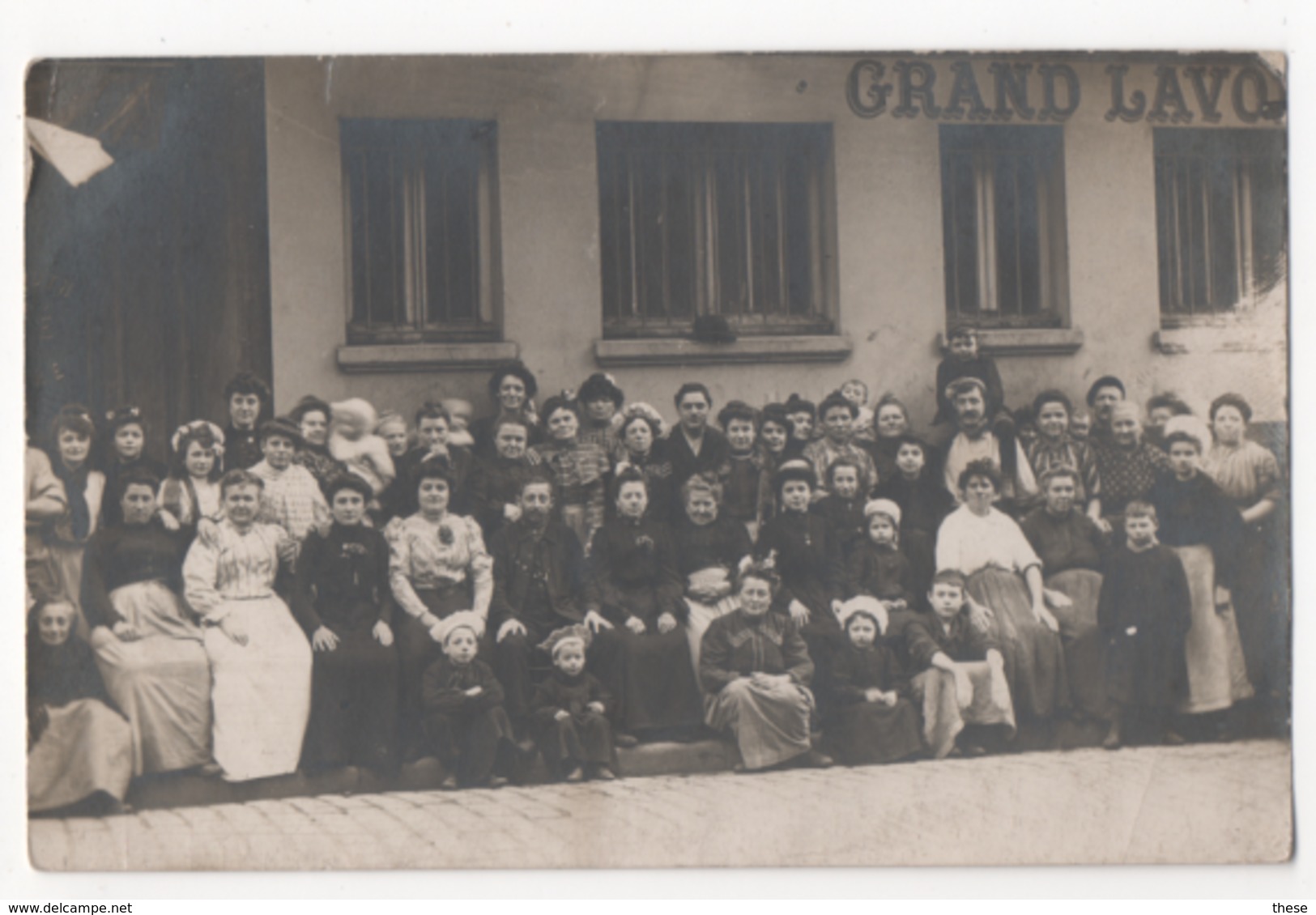 CARTE PHOTO GRAND LAVOIR - Surement Paris - A Identifier