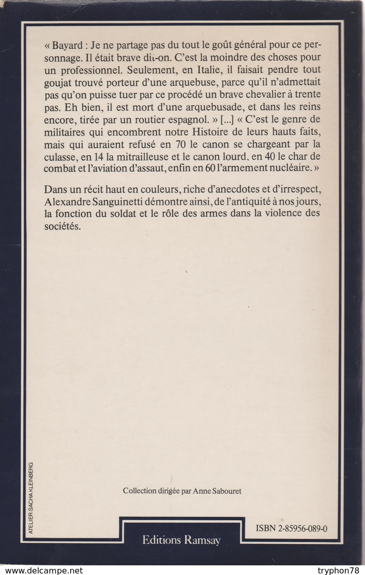 Histoire Du Soldat - Alexandre Sanguinetti - Français