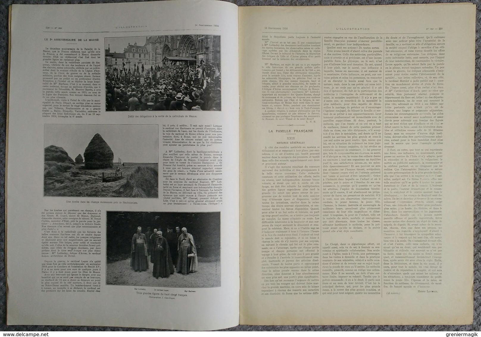 L'Illustration 3837 16 Septembre 1916 Anzac Et Sulva/Pierre Loti/Salonique/Cléry-sur-Somme/Zeppelin L 21 Abattu - L'Illustration