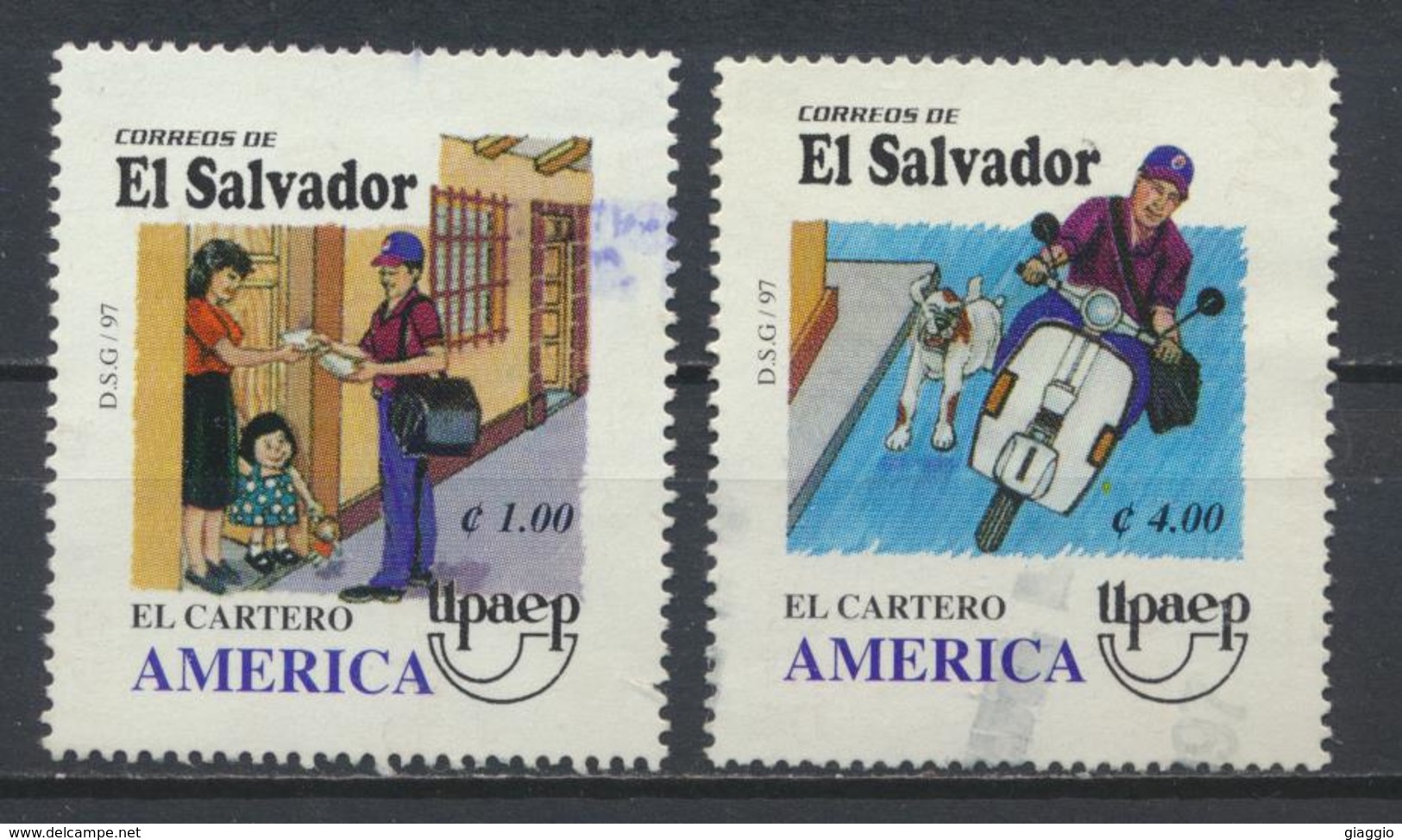 °°° EL SALVADOR - Y&T N°1324/25 - 1997 °°° - El Salvador