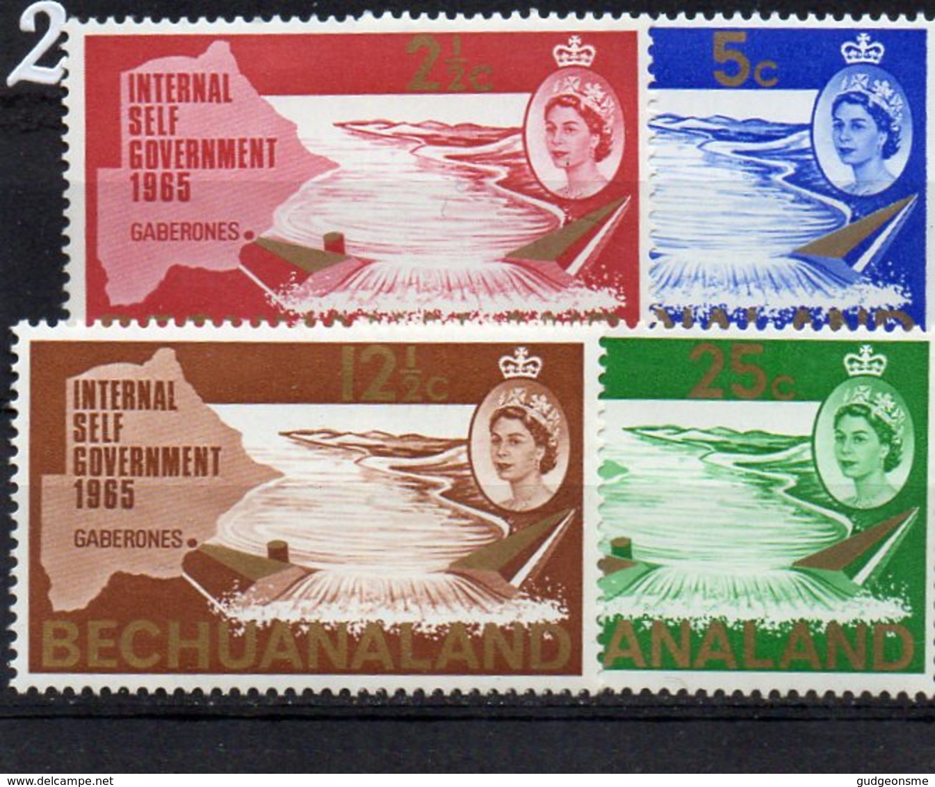 1965 New Constitution Set MNH - 1965-1966 Self Government