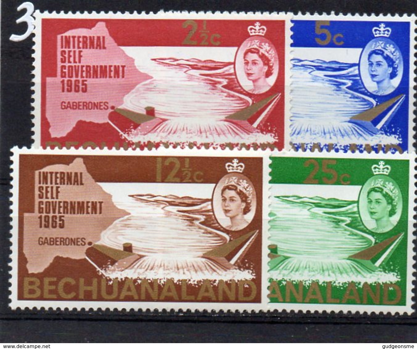 1965 New Constitution Set MNH - 1965-1966 Self Government