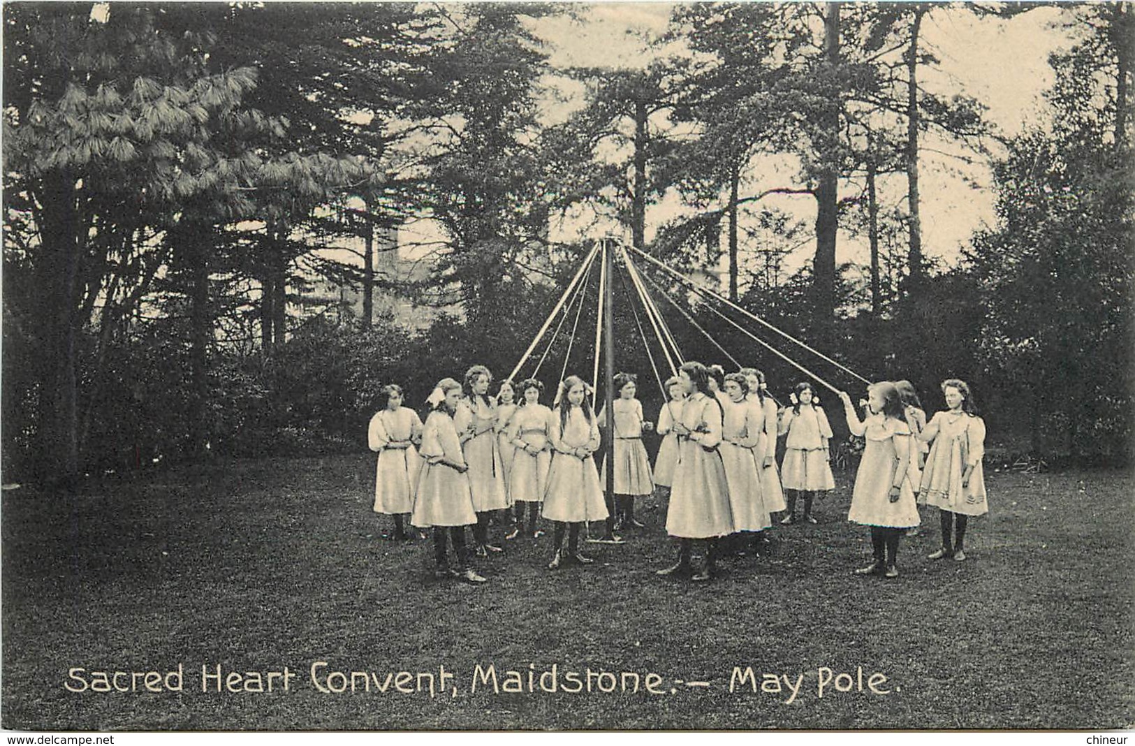 ROYAUME UNI  SACRED HEART CONVENT MAIDSTONE MAY POLE - Andere & Zonder Classificatie