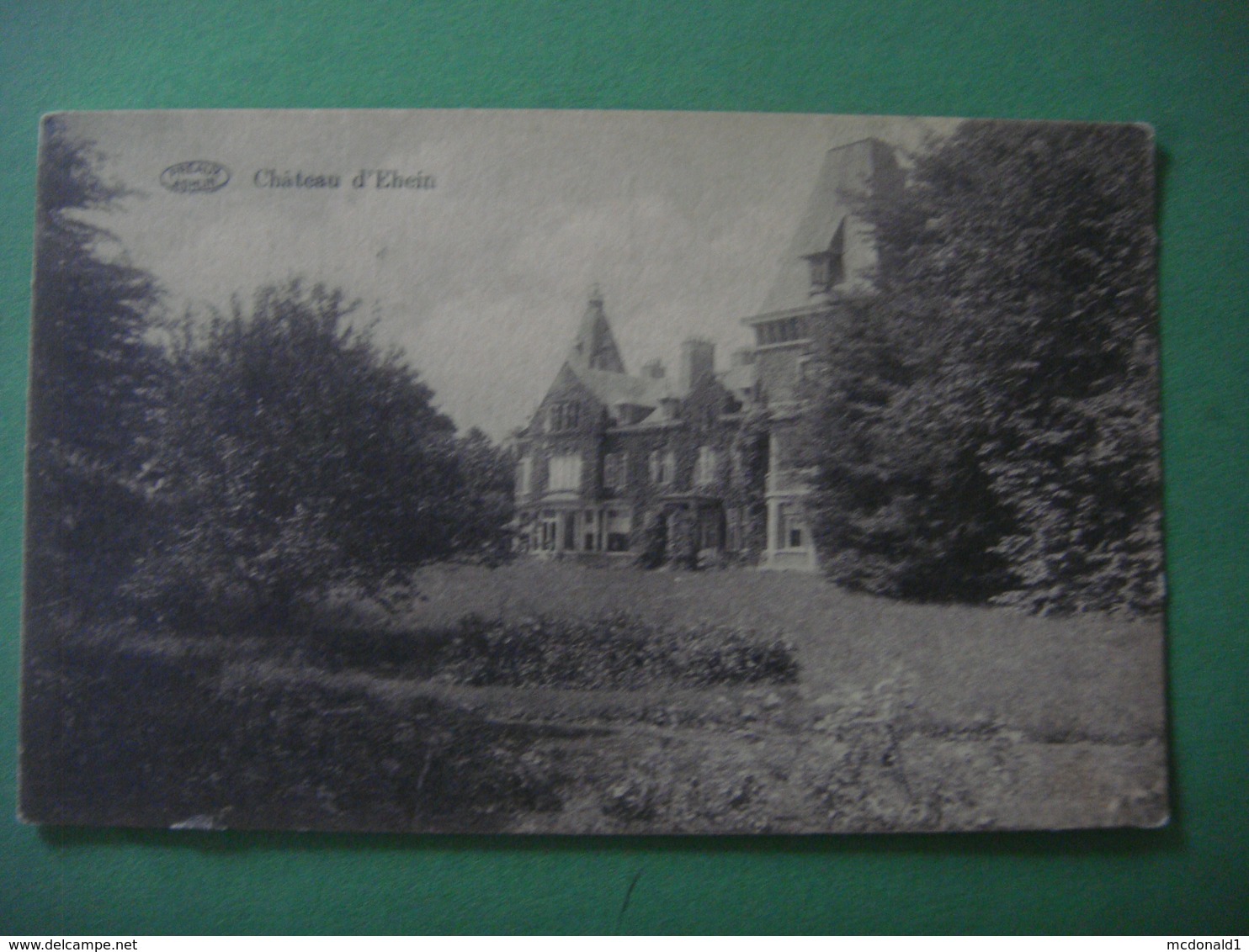 Château D' EHEIN ( Neupré - Engis ?) --- Vue Peu Courante - Neupré
