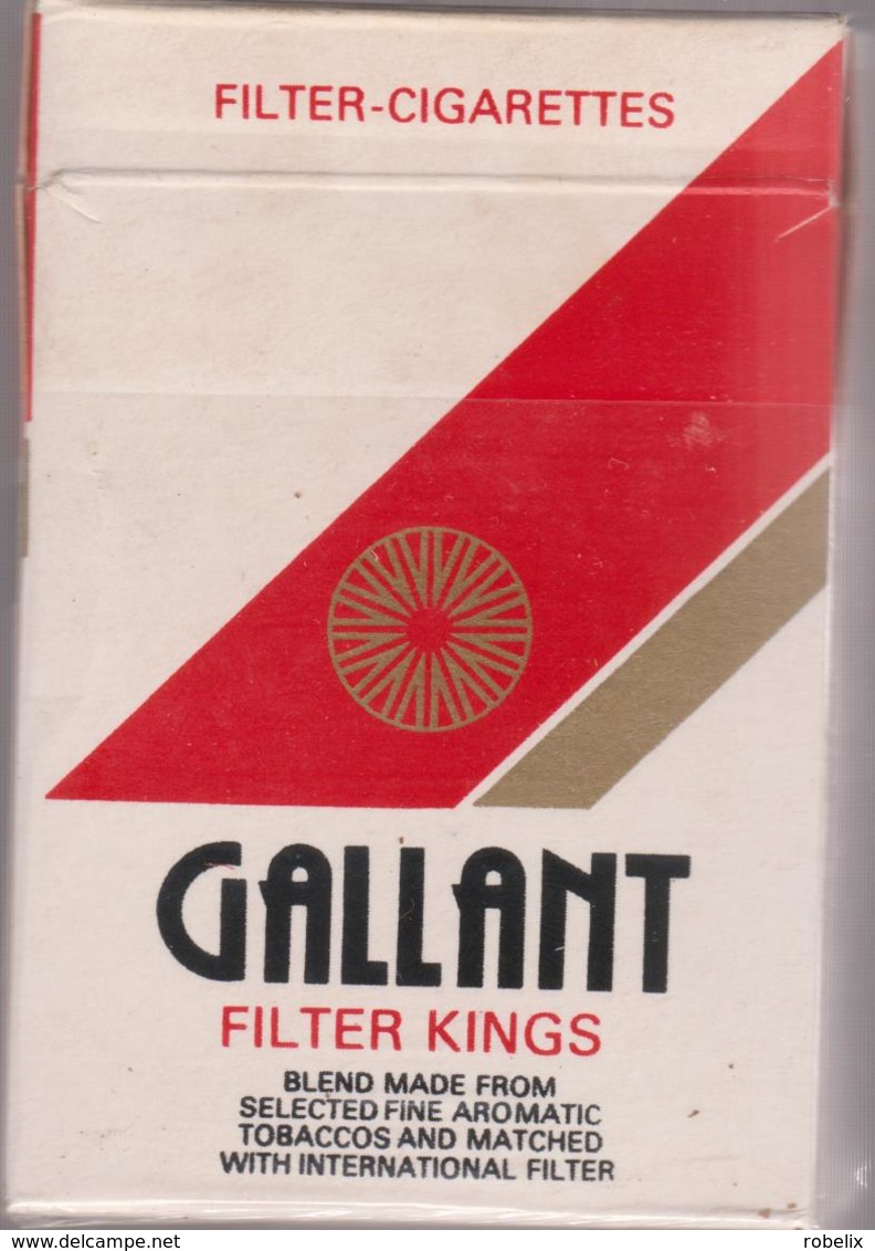 GALLANT - Empty Indian  Cigarettes Carton Box - Around (environ) 1970 - Etuis à Cigarettes Vides