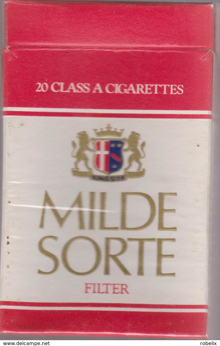 MILDE SORTE- Empty  Cigarettes Carton Box - Around (environ) 70 - Etuis à Cigarettes Vides