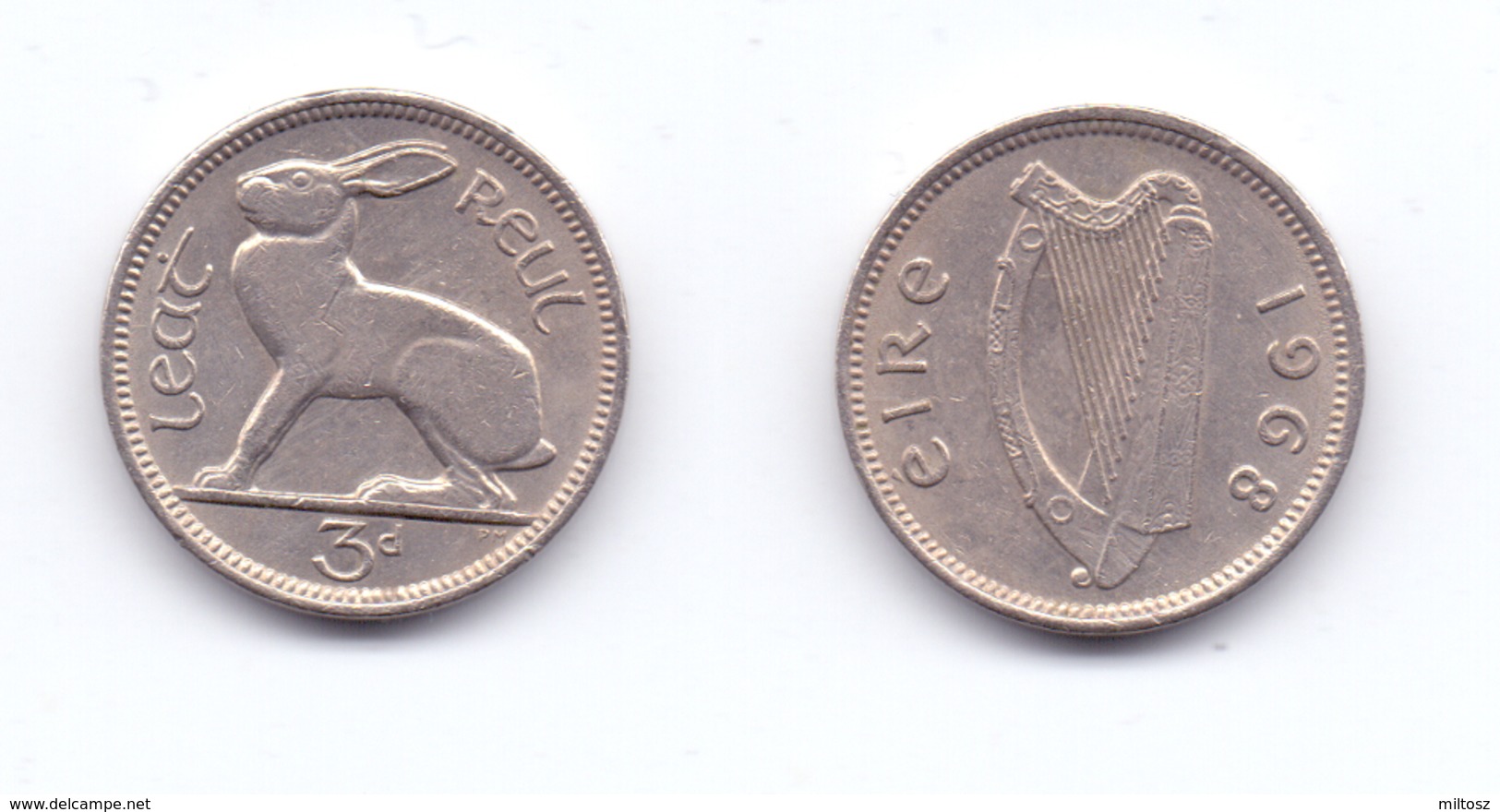 Ireland 3 Pence 1968 - Ierland