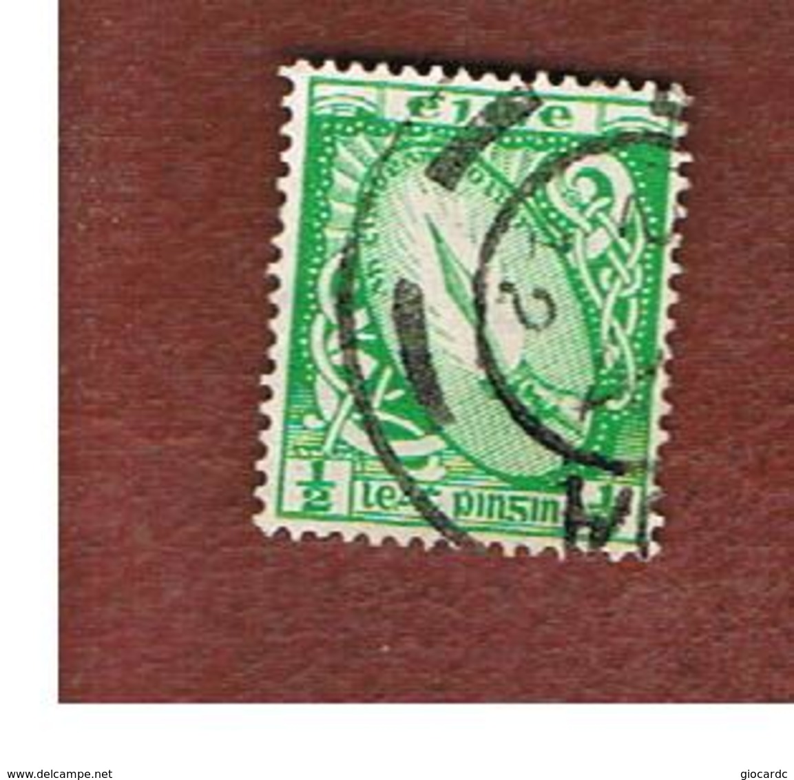 IRLANDA (IRELAND) -  SG 111  -  1940  SWORD OF LIGHT 1/2 WATERMARK E    - USED - Usati