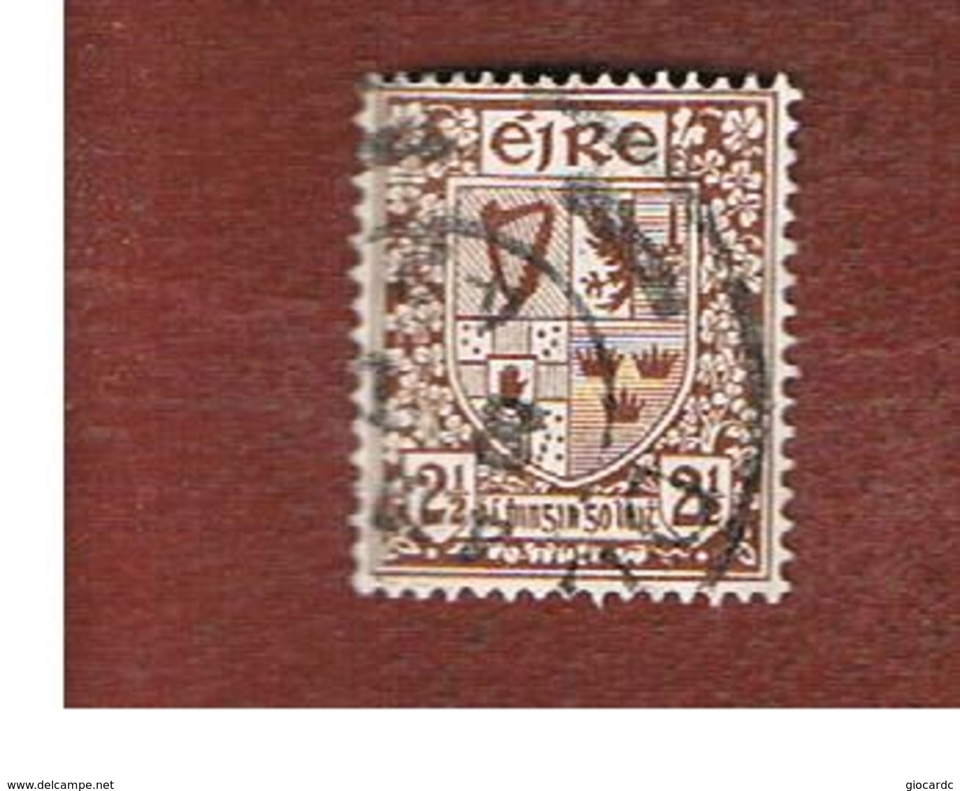 IRLANDA (IRELAND) -  SG 78  -  1941   ARMS  2 1/2    - USED - Oblitérés