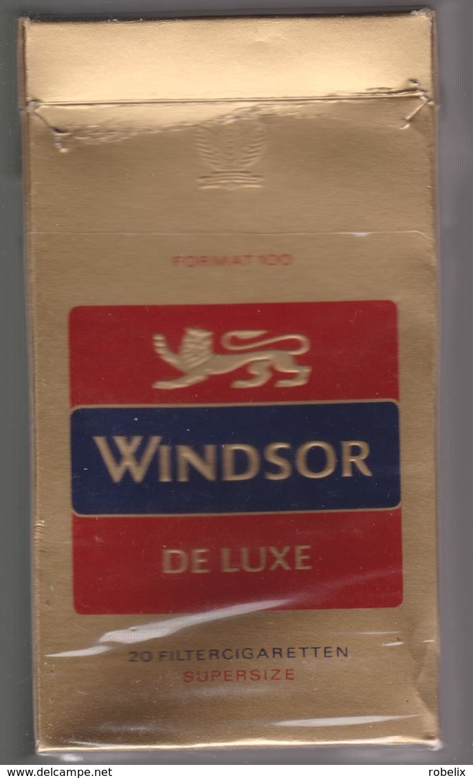 WINDSOR-  Empty Cigarettes Carton Box - Around 1970 - Etuis à Cigarettes Vides