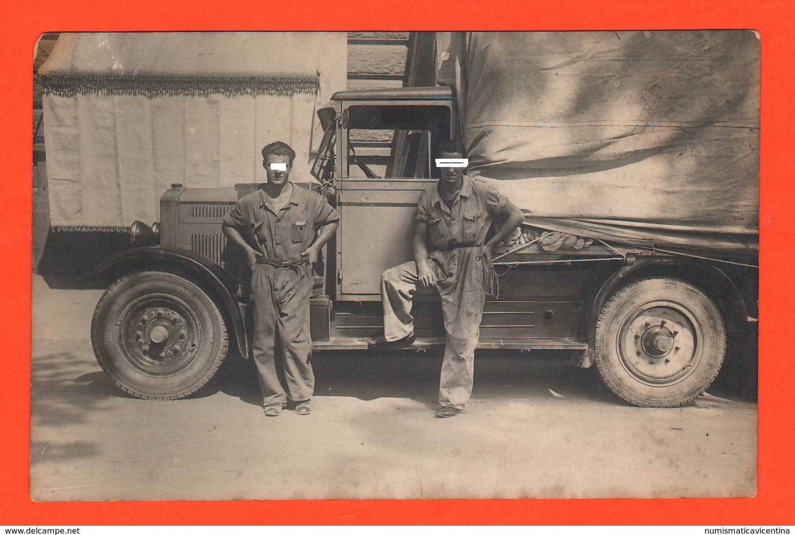 Camions Militare Fiat 621 Cpa  Scritta 1932 Regio Esercito Meccanici Trasporti Mezzi - Camion, Tir