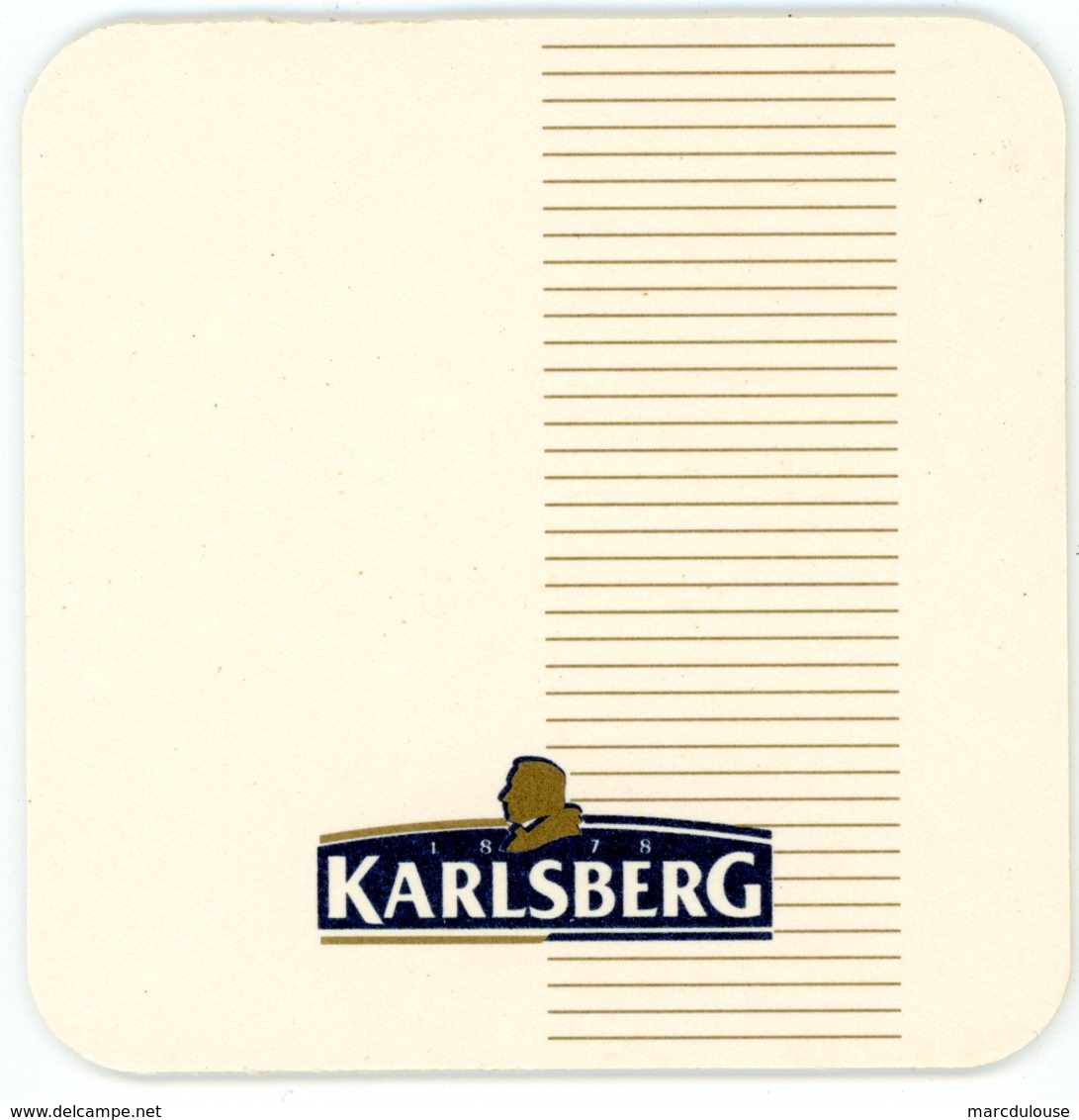 Deutschland. Karlsberg 1878. Riverside Unterhaltungscentrum. Germany. Allemagne. Duitsland. - Bierdeckel