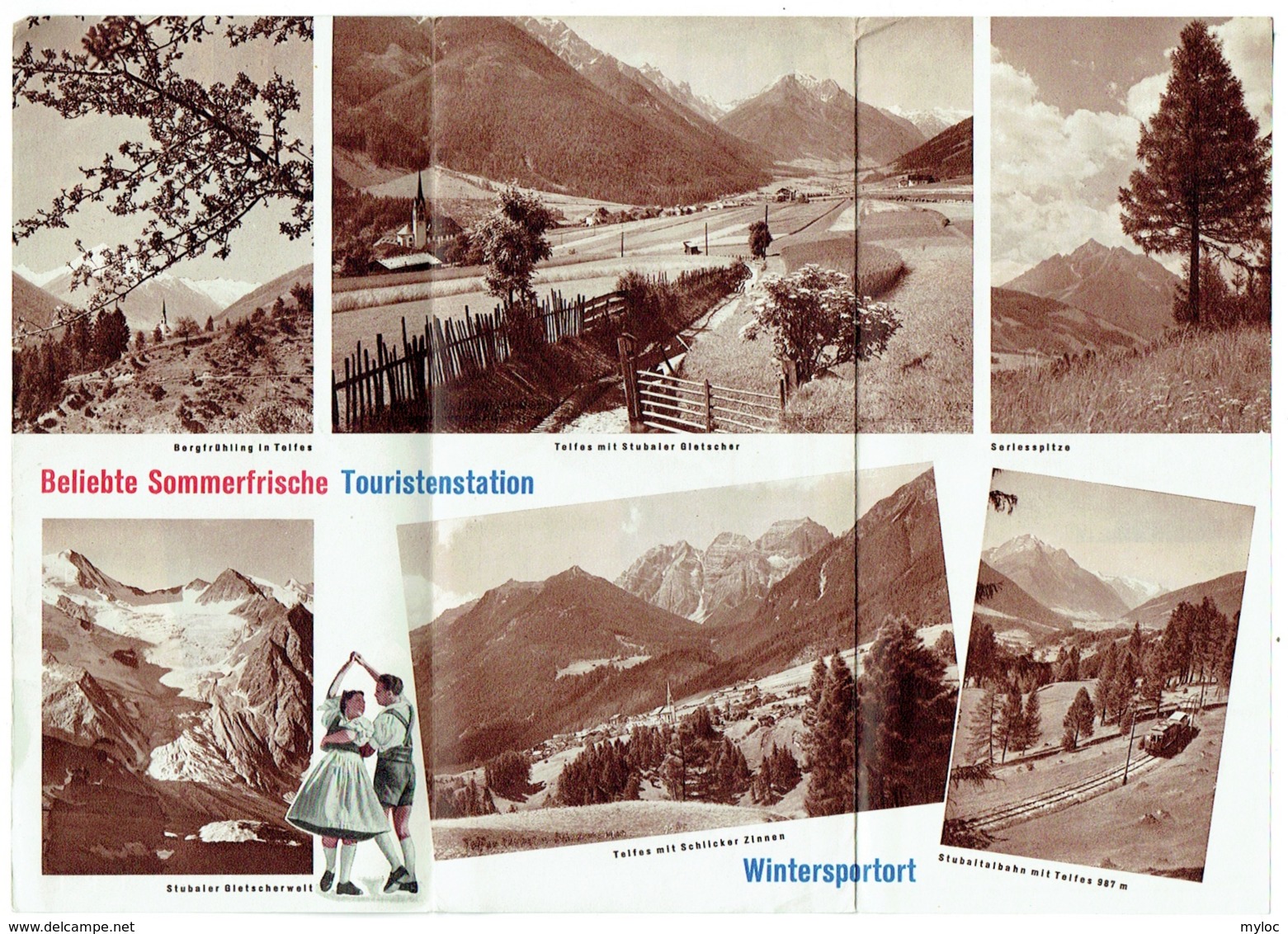 Publicité. Autriche/Austria. Tyrol. Telfes. - Dépliants Touristiques