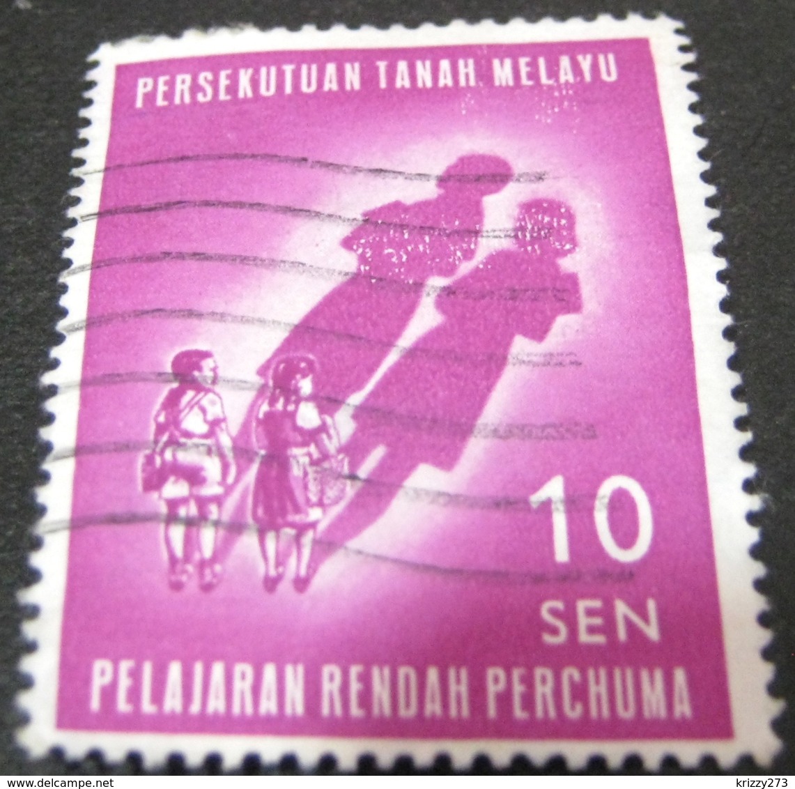 Malaysia Malaya Federation 1962 Free Primary Education 10c - Used - Federation Of Malaya