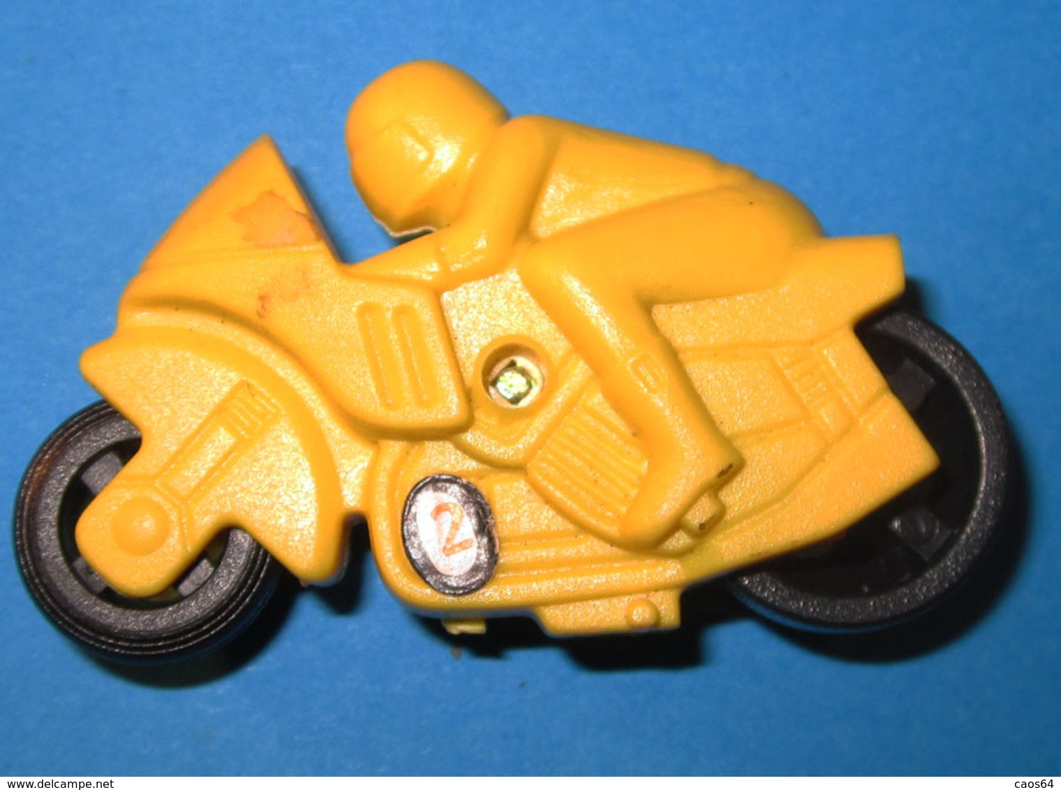 MOTO 1990 Prima Serie  YELLOW KINDER Ferrero - Monoblocchi