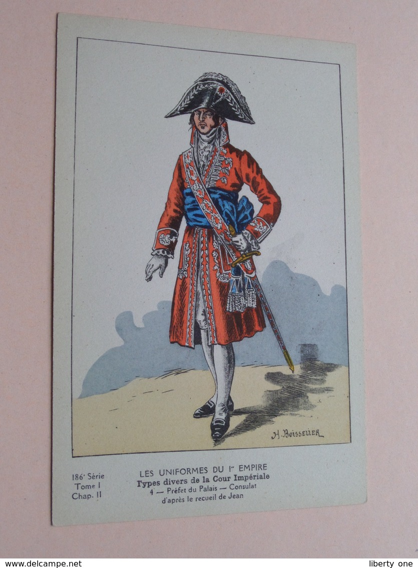 Types Divers De La Cour Impériale / 4 - Préfet Du Palais ( 186e Série - Tome I - Chap II ) Anno 19?? ( Voir Photo ) ! - Uniformes