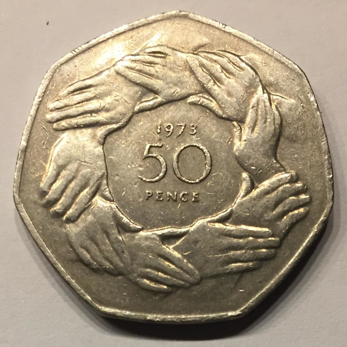 50 Pence - 1973 - 50 Pence