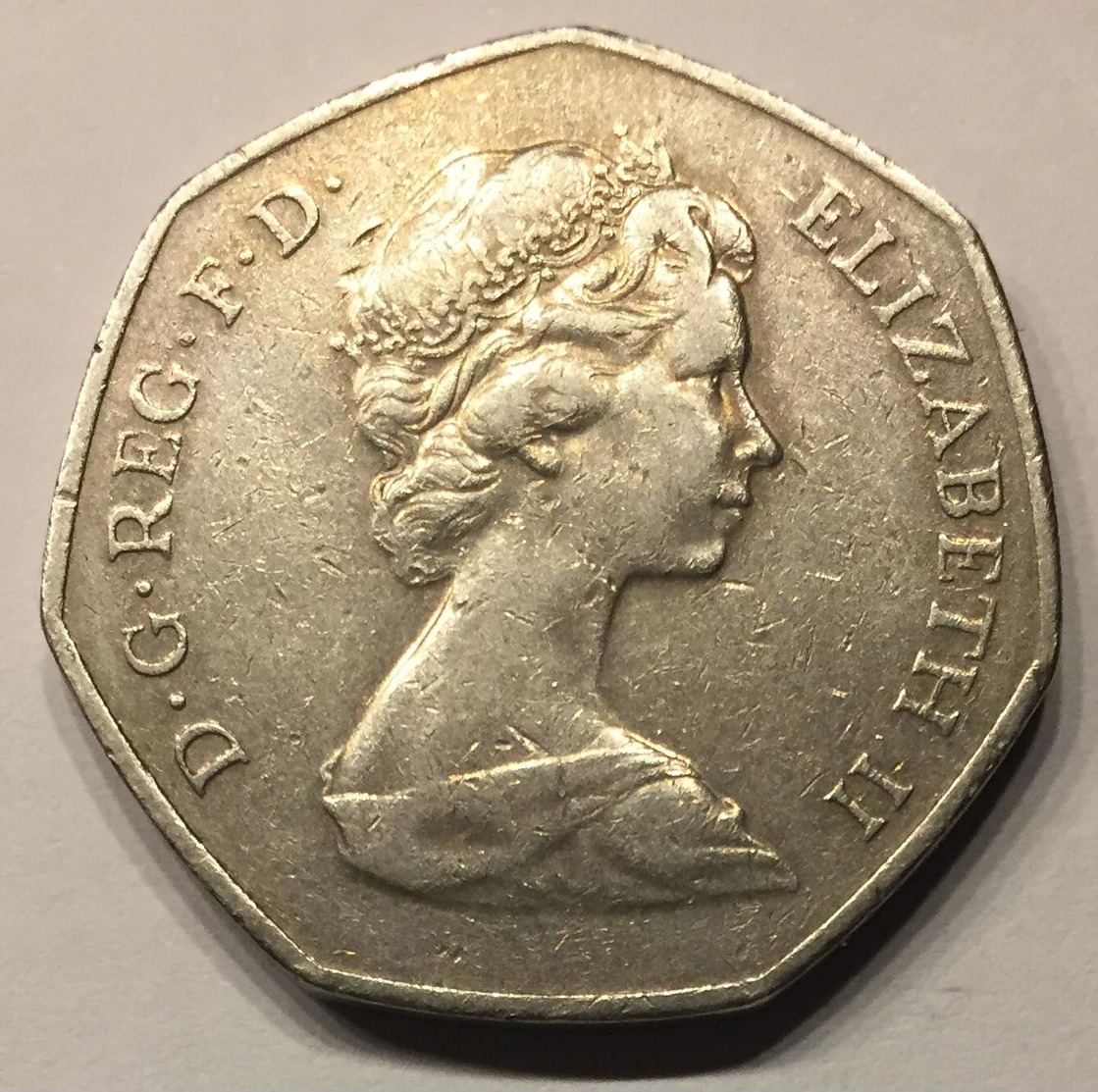 50 Pence - 1973 - 50 Pence