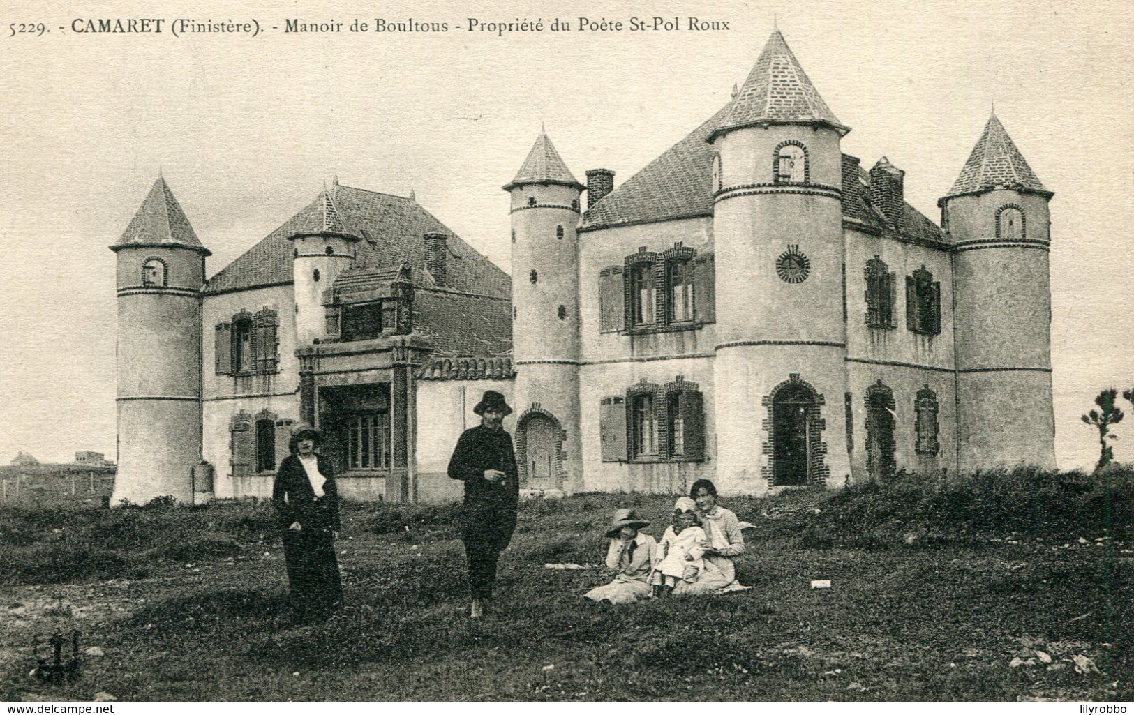 FRANCE -   CAMARET - Manoir De Boultous - Propriete De Poete St-Pol Roux- Superbly Animated View - Camaret-sur-Mer