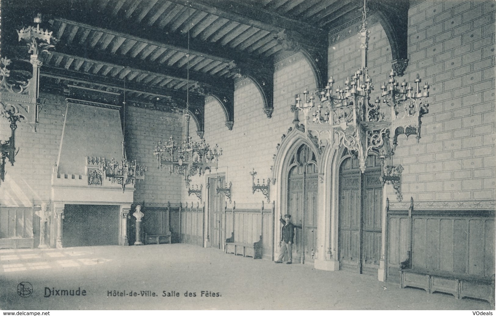 CPA - Belgique - Diksmuide - Dixmude - Hôtel-de-Ville - Salle Des Fêtes - Diksmuide