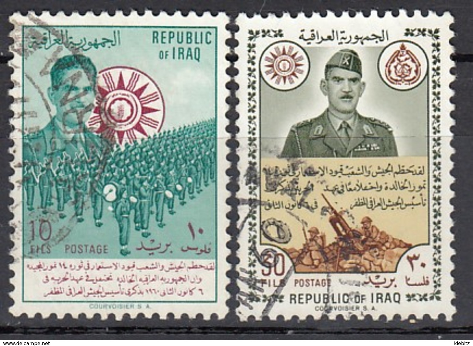 IRAK 1960 - MiNr: 287 + 289   Used - Irak