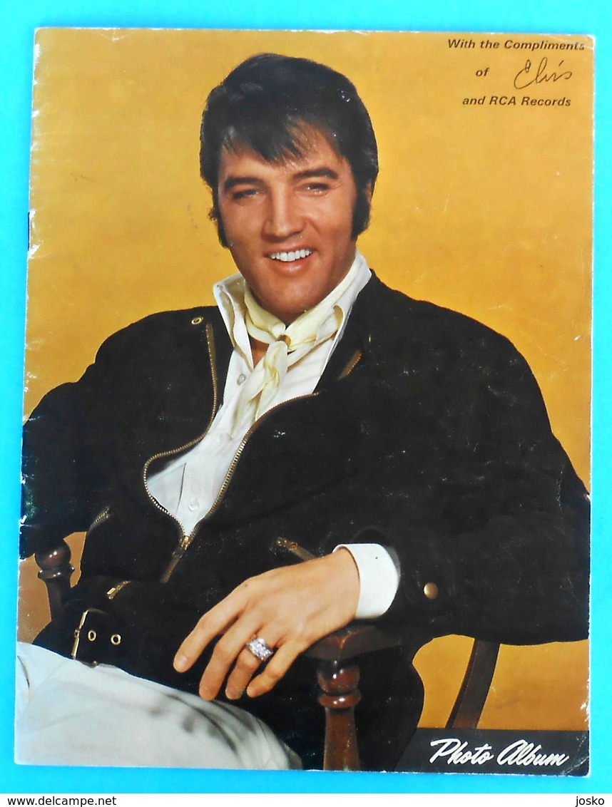 ELVIS PRESLEY - Photo Album ... Yugoslavian Original Vintage Magazine By Jugoton - Other & Unclassified