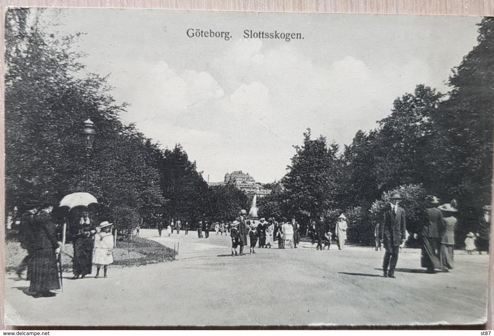 Sweden Göteborg Slottskogen 1913 - Sweden