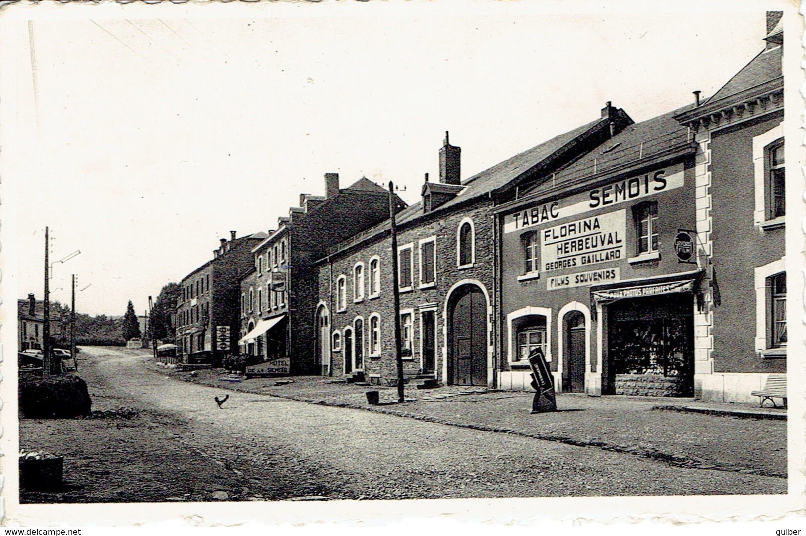 Herbeumont Sur Semois Rue Des Ponts  Tabac De La Semois - Herbeumont