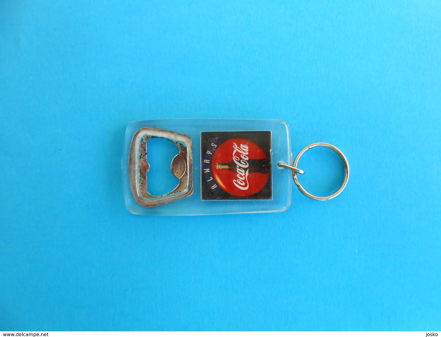 COCA-COLA ... Bottle Opener - Keychain - Abrebotellas