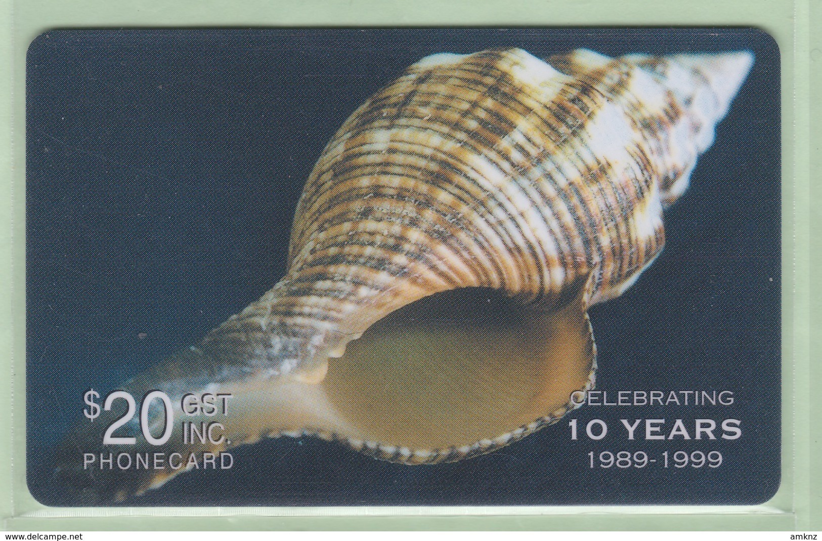 Solomon Island - Remote Memory - 1999 Shells - $20 - SOL-R-02 - VFU - Islas Salomon