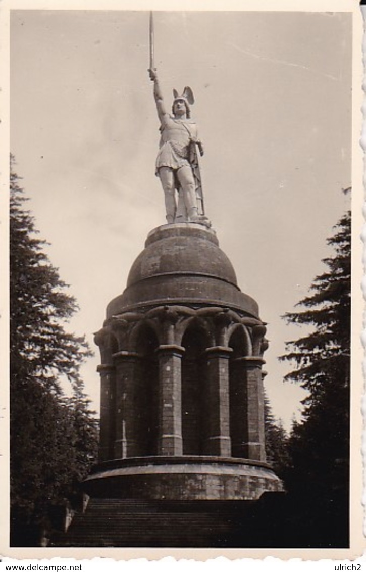 Foto Hermann-Denkmal Im Teutoburger Wald  - Ca. 1940 - 8,5*5,5cm (39911) - Orte