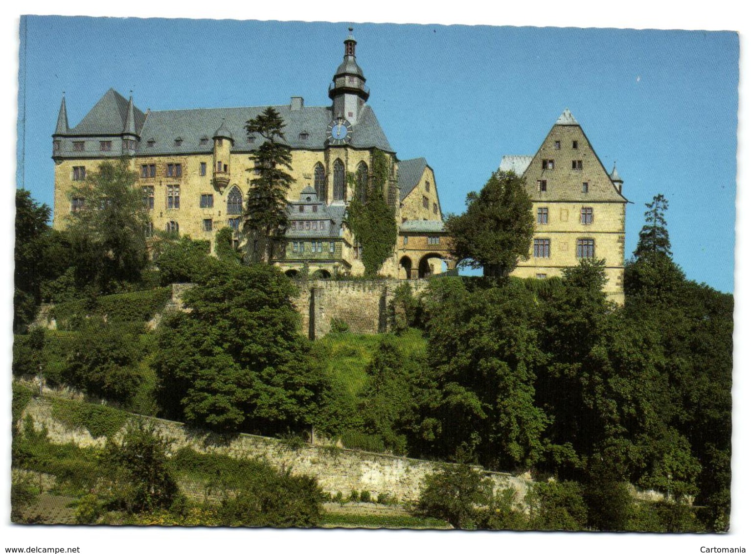 Marburg A. D. Lahn - Das Schloss - Marburg