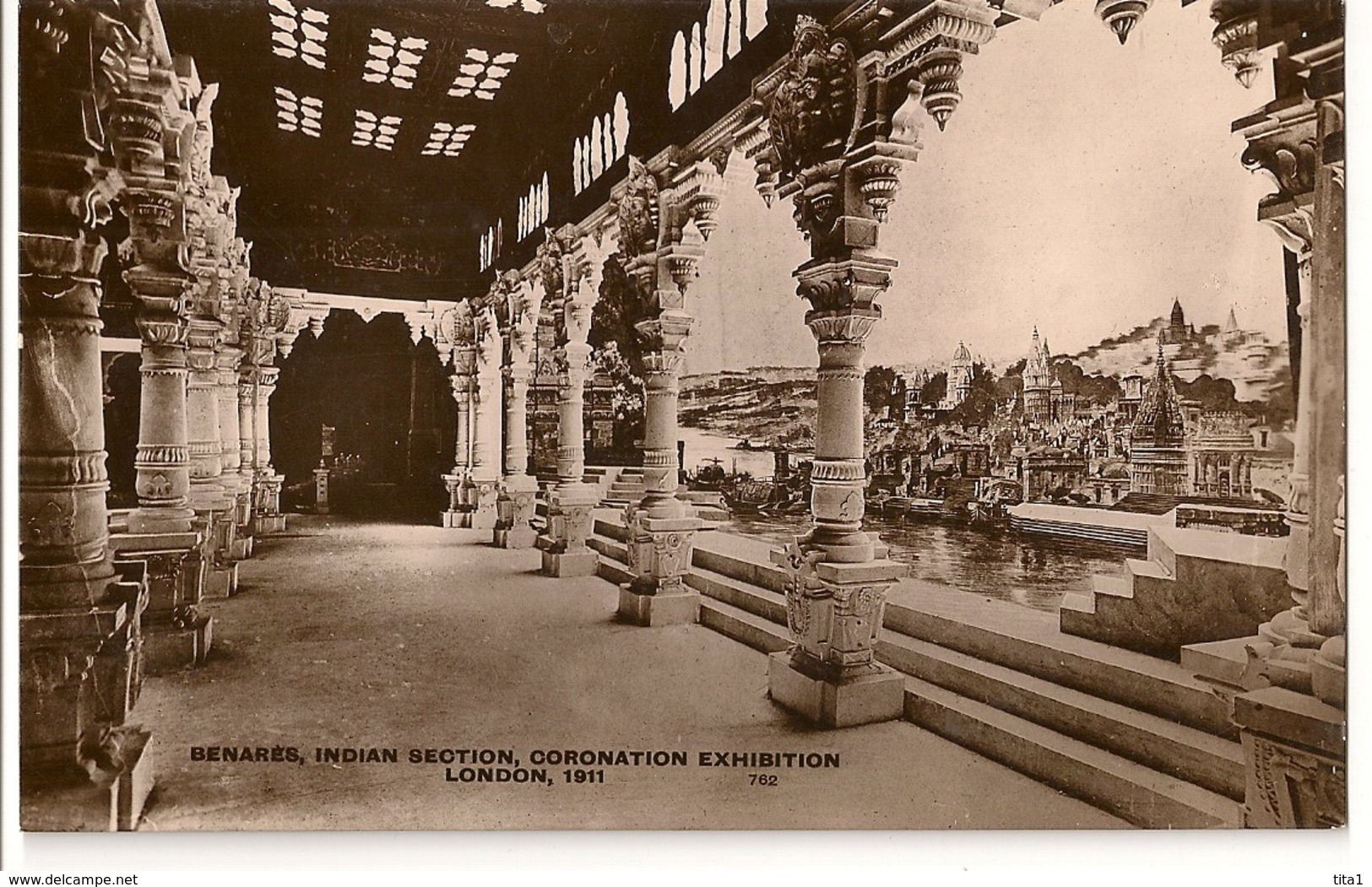 S7349 - Benarès, Indian Section, Coronation Exhibition, London 1911 - Expositions