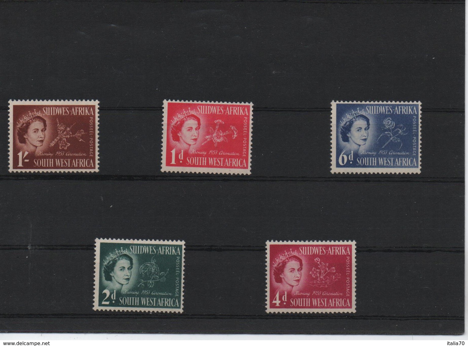 SOUT WEST AFRICA  (5V) 1953 MICHEL NUEVO - Collections, Lots & Series