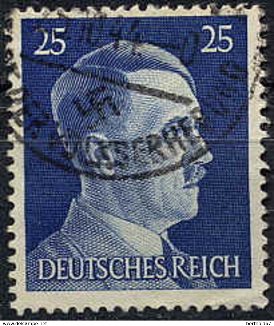 Allemagne Poste Obl Yv:717 Mi:793 Adolf Hitler (Beau Cachet Rond) - Oblitérés