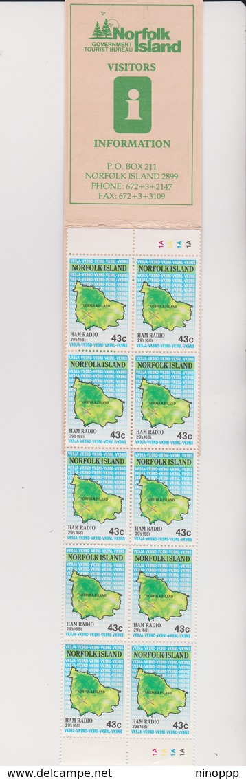 Norfolk Island SB 1 1991  Radio Booklet.mint - Norfolk Island