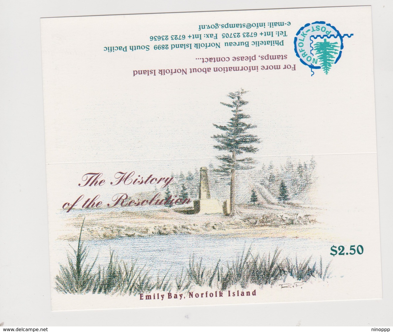 Norfolk Island SB 11 1999 Resolution Booklet.mint - Norfolk Island