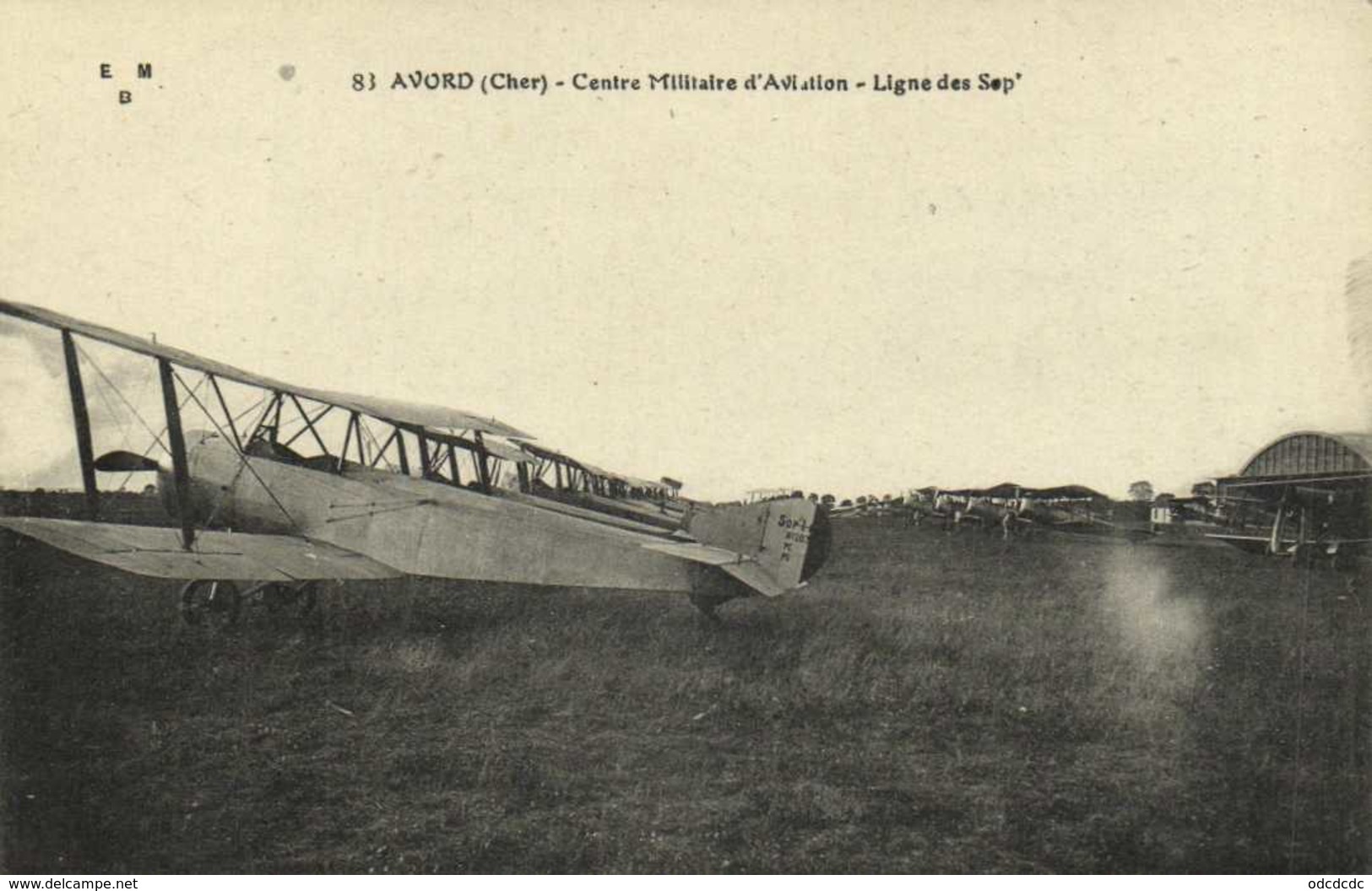 St AVORD (Cher) Centre Militaire D'Aviation Ligne Des  Sep' RV - Aérodromes