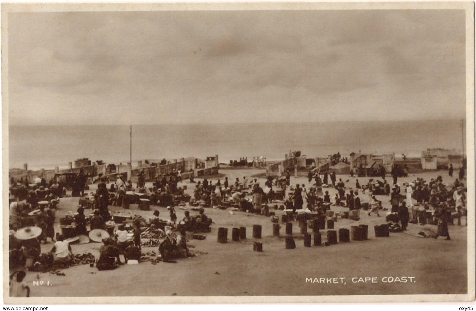 Ghana - Capa Coast - Le Marché Marcket - Ghana - Gold Coast