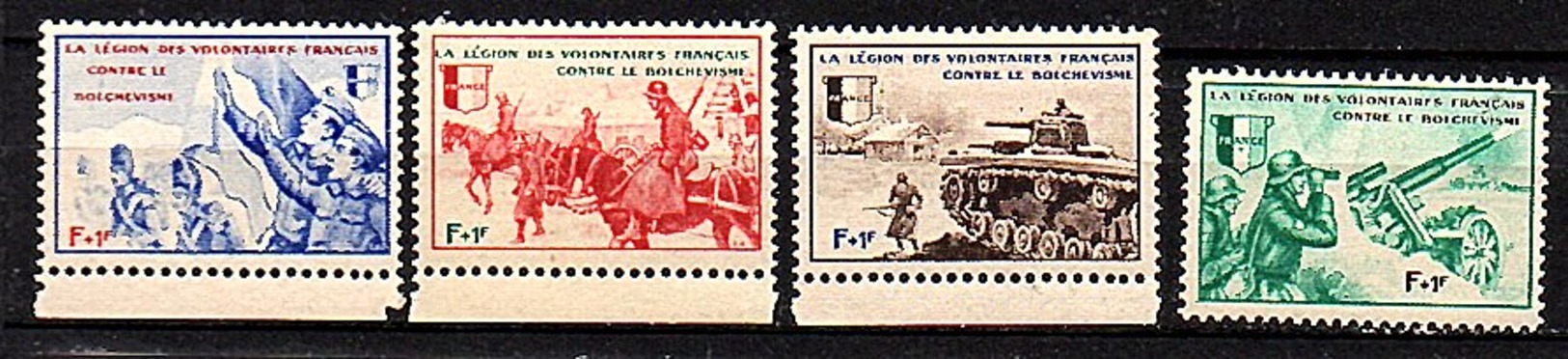 1942 Legion Des Volontaires Francais MNH(608) - Besetzungen 1938-45