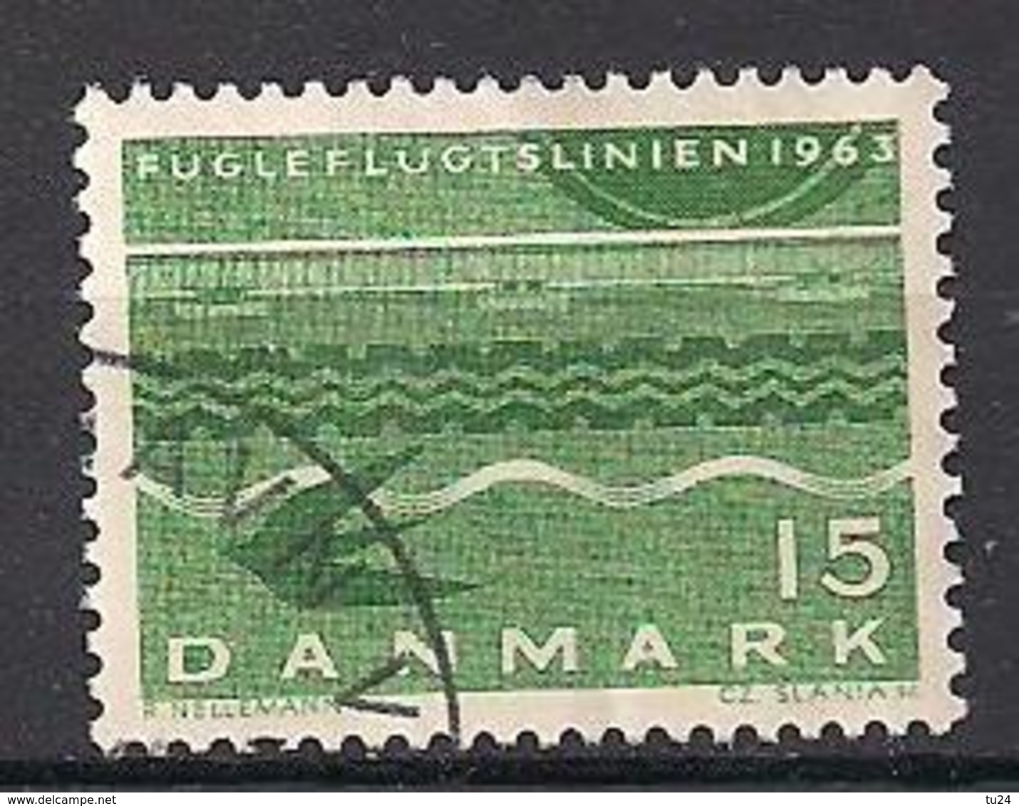 Dänemark  (1963)  Mi.Nr.  413 X  Gest. / Used  (9ah37) - Gebraucht