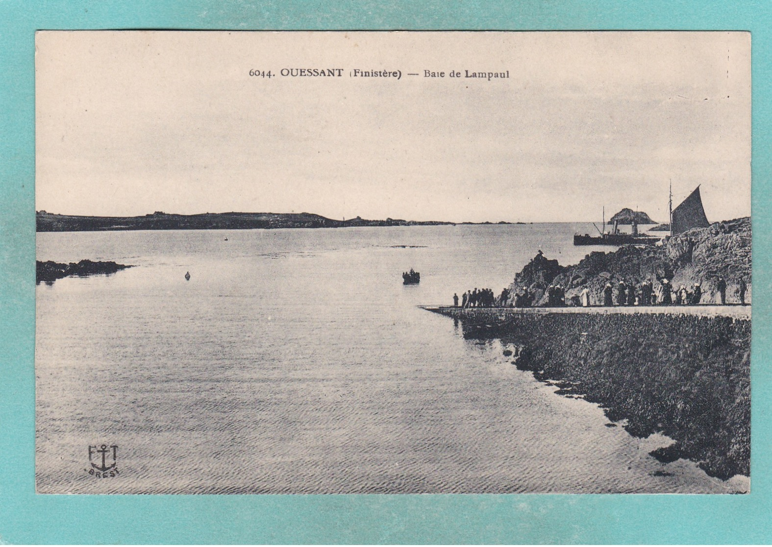 Old Small Post Card Of Ouessant,Ushant, Brittany, France,N48. - Ouessant