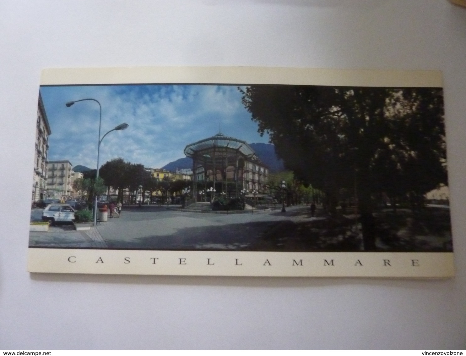 Pieghevole Turistico Panoramico  "CASTELLAMMARE DI STABIA" Anni '90 - Dépliants Turistici