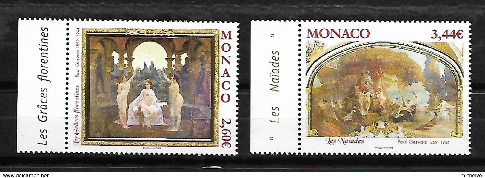 Monaco 2019 - Le Nu Dans L'Art ** - Unused Stamps