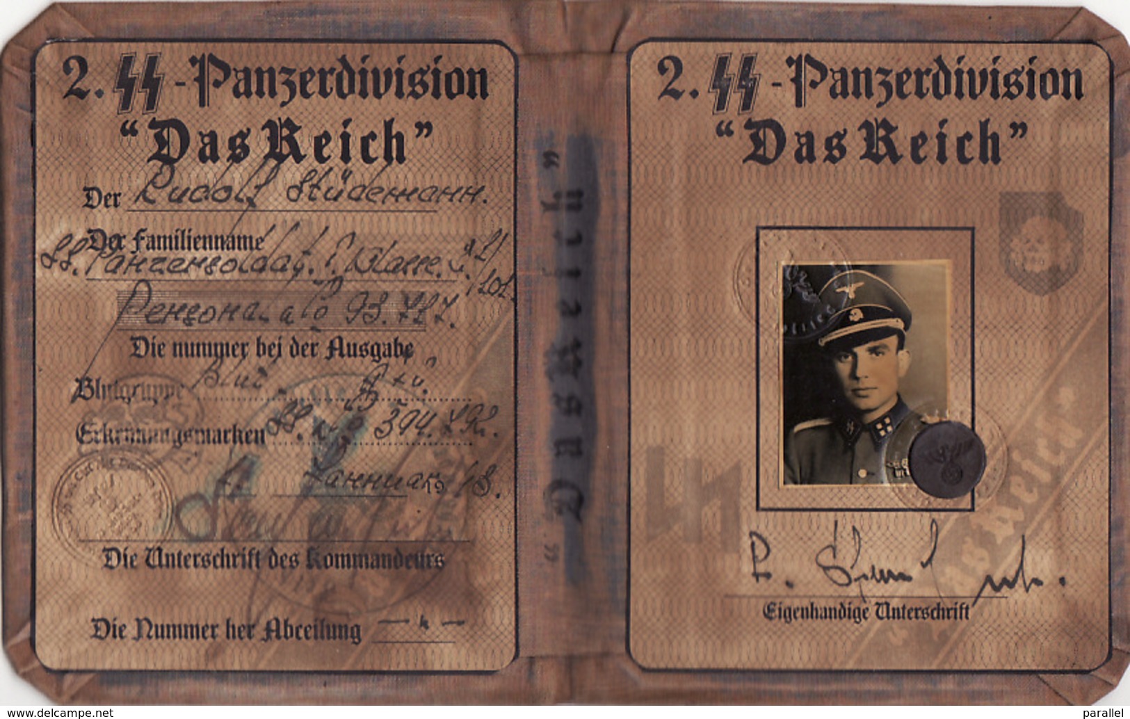 DOCUMENT III Reich. Nazi WW2 Germany.not Original - 1939-45