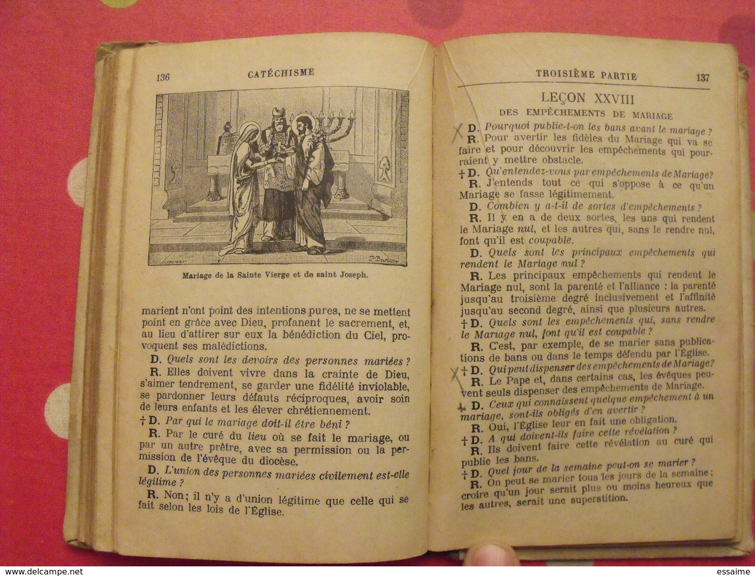 Catéchisme Du Diocèse De Laval. Goupil 1928. Illustrations - Pays De Loire