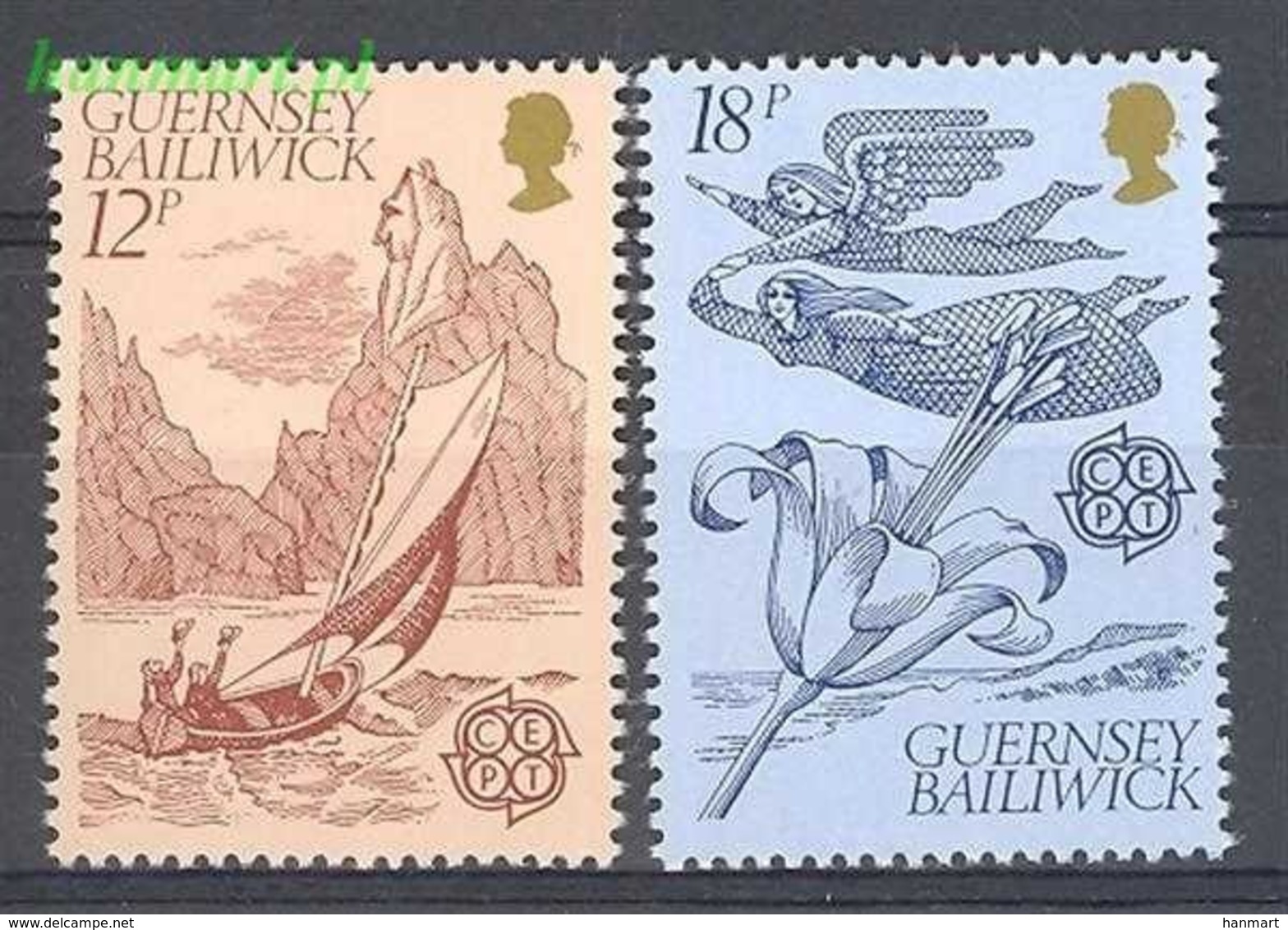 Guernsey 1981 Mi 223-224 MNH ( ZE3 GRN223-224 ) - Guernsey