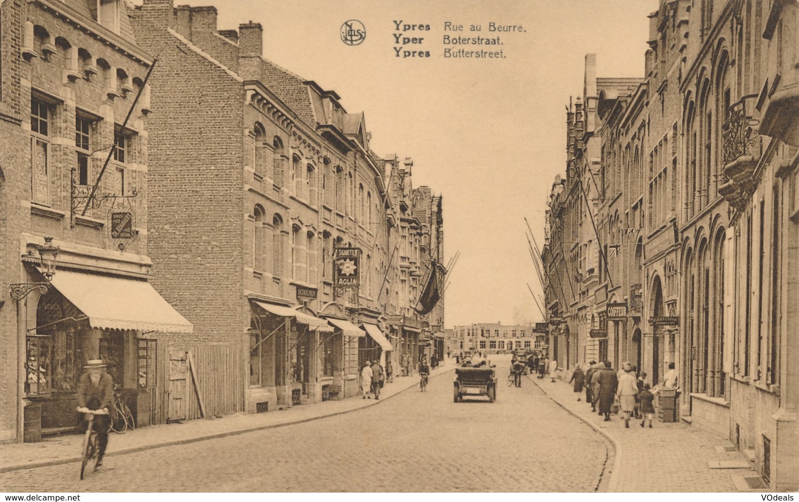 CPA - Belgique - Ieper - Ypres - Rue Au Beurre - Ieper