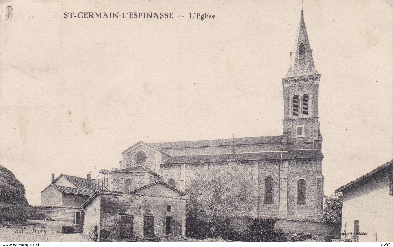 LOIRE SAINT GERMAIN L ESPINASSE L EGLISE - Autres & Non Classés