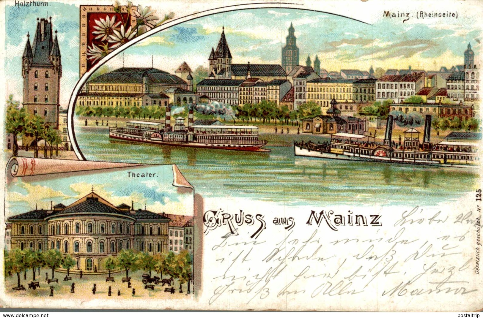 LITHO GRUSS AUS MAINZ - Mainz